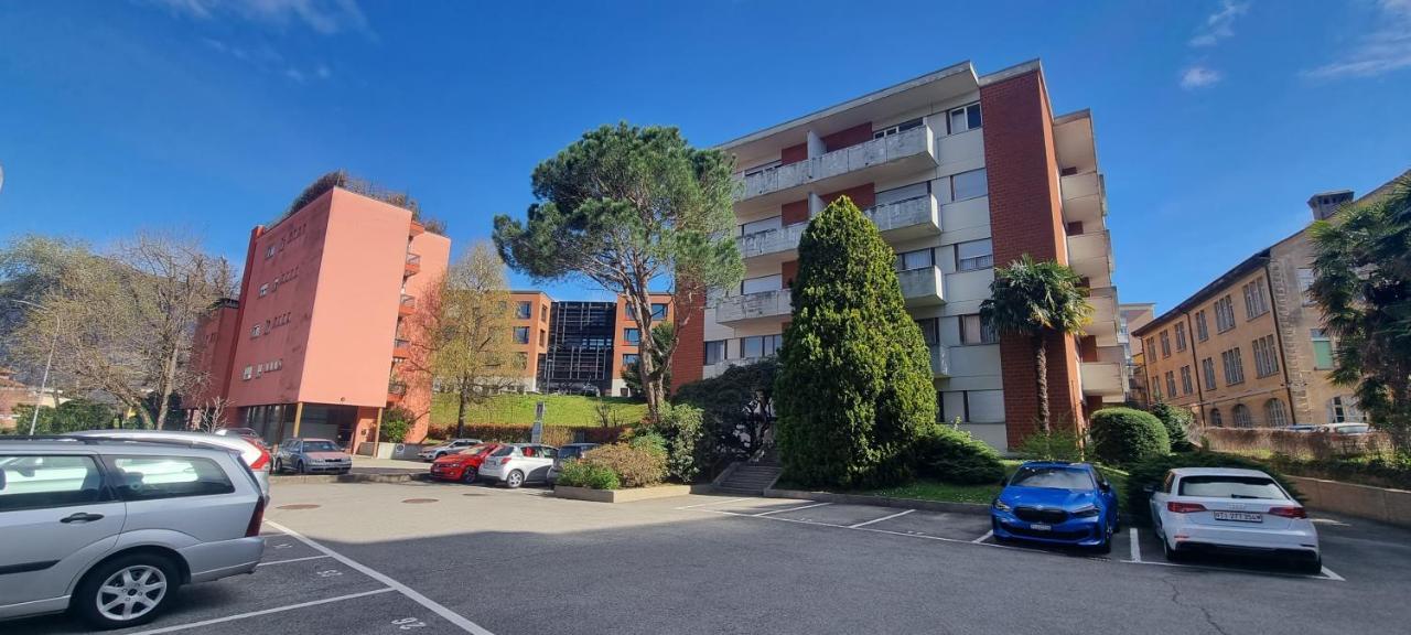 Apartamento Al Nido Della Stazione Lugano Exterior foto